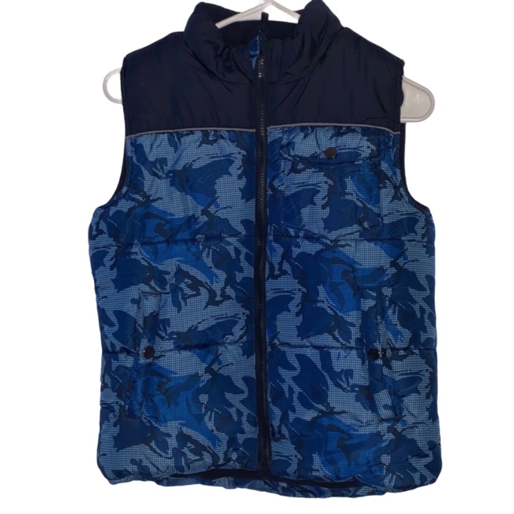 boys blue vest